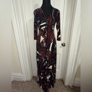 Women's size small maternity dress A Pea in the Pod Long Sleeve Maternity Dress
